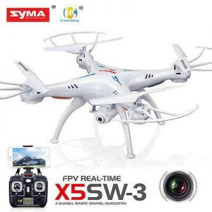    Syma X5SW-V3 Wifi FPV Explorers 2.4G RC Quadcopter Drones With HD Camera White